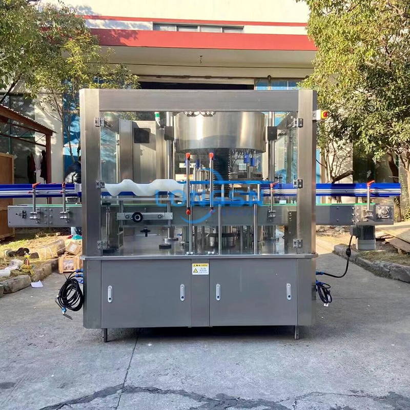 Máquina automática de etiquetado de adhesivos OPP de fusión en caliente para botellas