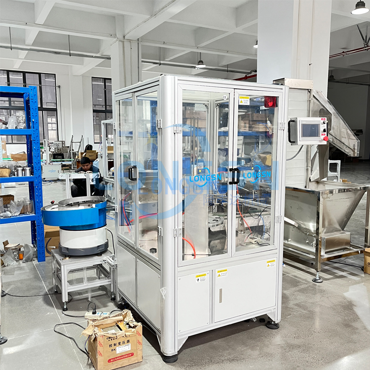 m&aacute;quina de inserci&oacute;n de revestimiento de sello de tapa