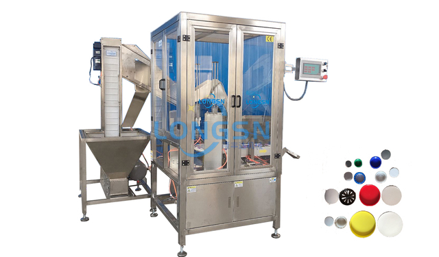 Máquina de forro de la tapa