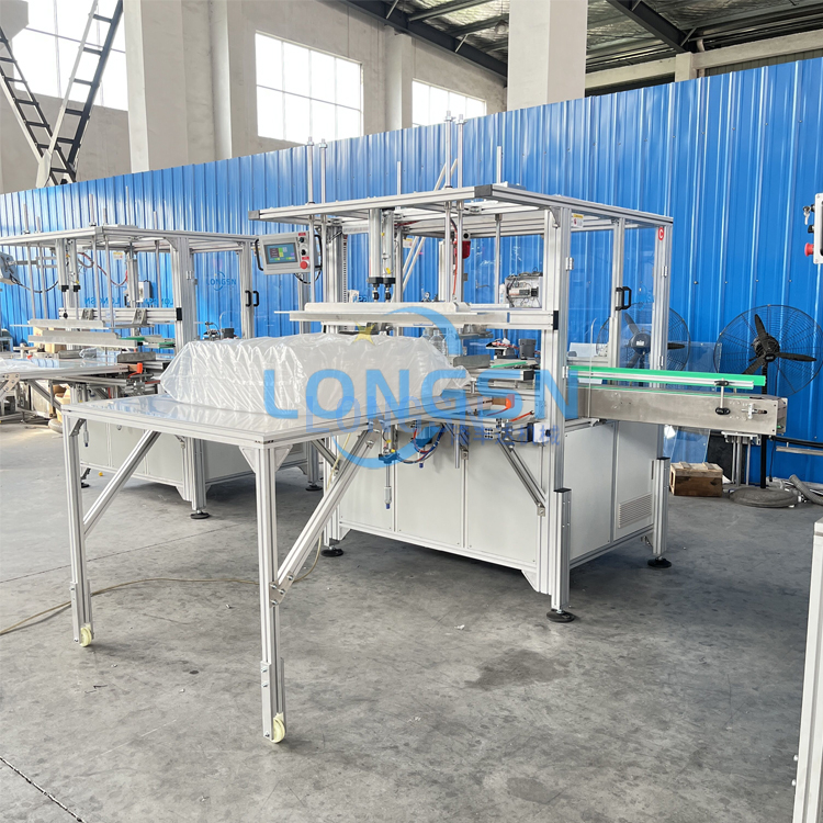 m&aacute;quina de bolsas de botellas de mascotas