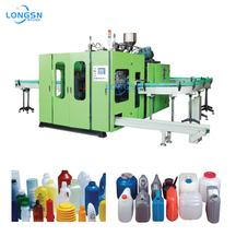 Botella de plástico automática Jerrycan Extrusion Molding Machine 