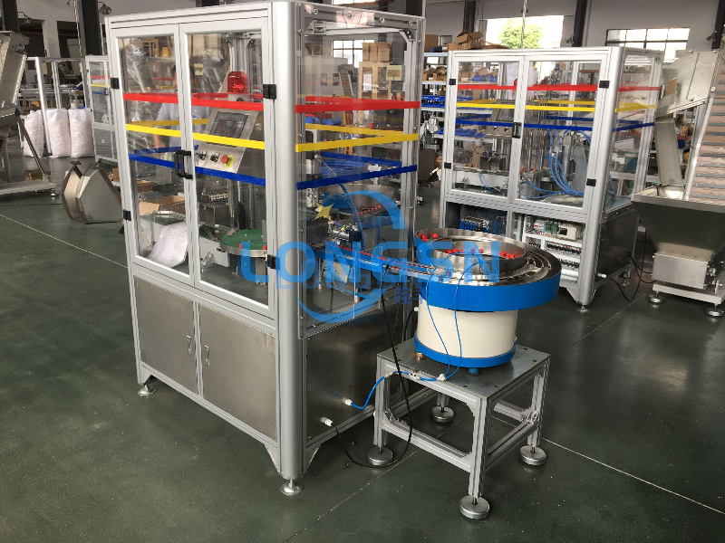 m&aacute;quina de ensamblaje de tapa de empuje