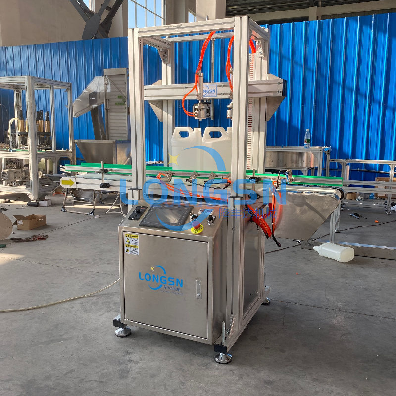 m&aacute;quina de prueba de fuga para botellas de pl&aacute;stico