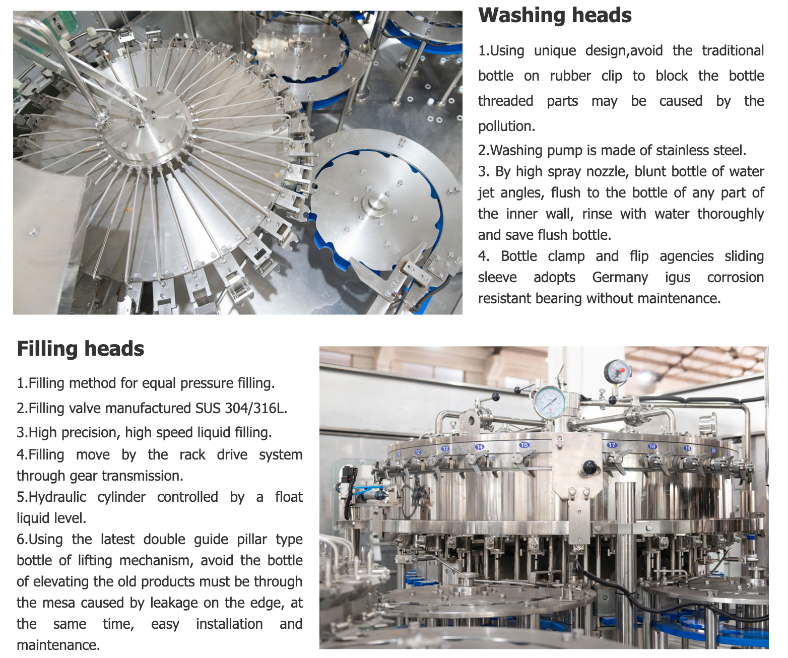 m&aacute;quina de llenado carbonatado