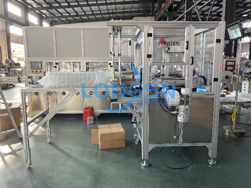 m&aacute;quina de bolsas de botellas de mascotas