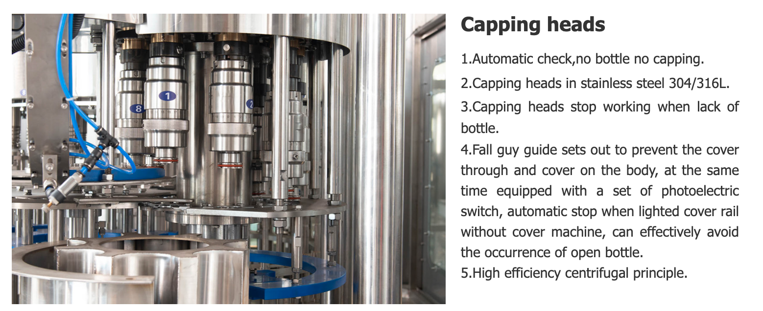 m&aacute;quina de llenado de refrescos