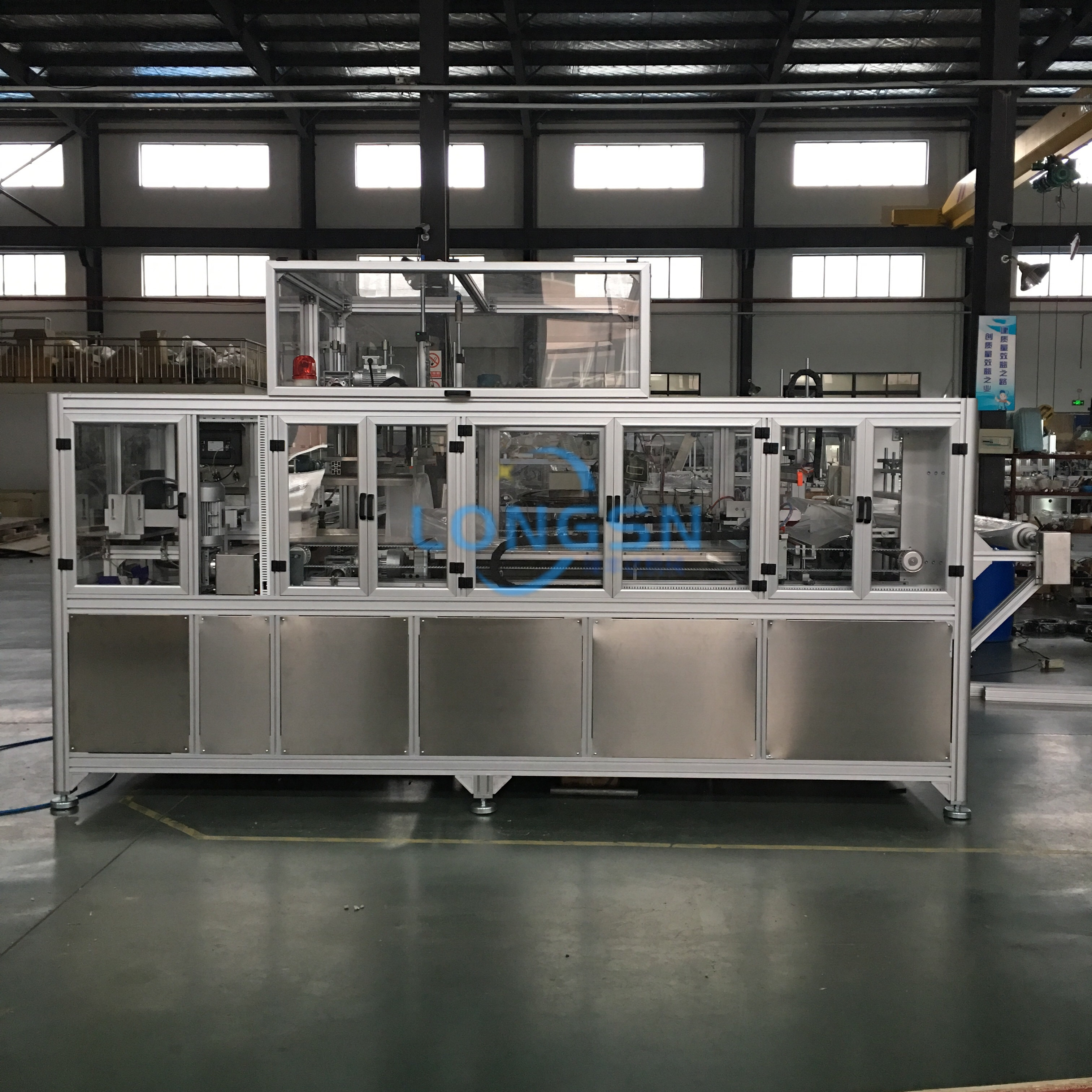 m&aacute;quina de embalaje de botella vac&iacute;a