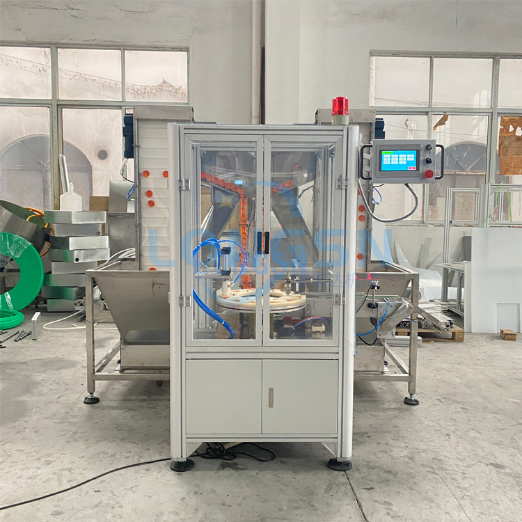 maquinaria de ensamblaje de tapa de pl&aacute;stico