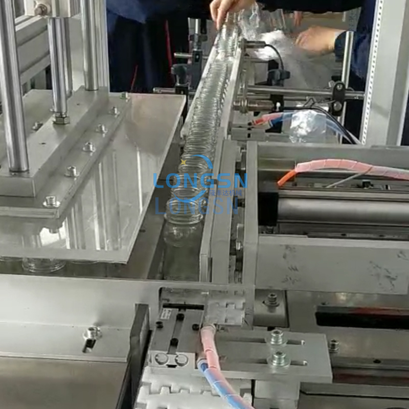 m&aacute;quina de embalaje de botella vac&iacute;a